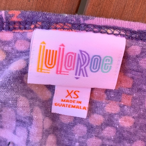 LULAROE IRMA Top Size XS - Picture 5 of 6
